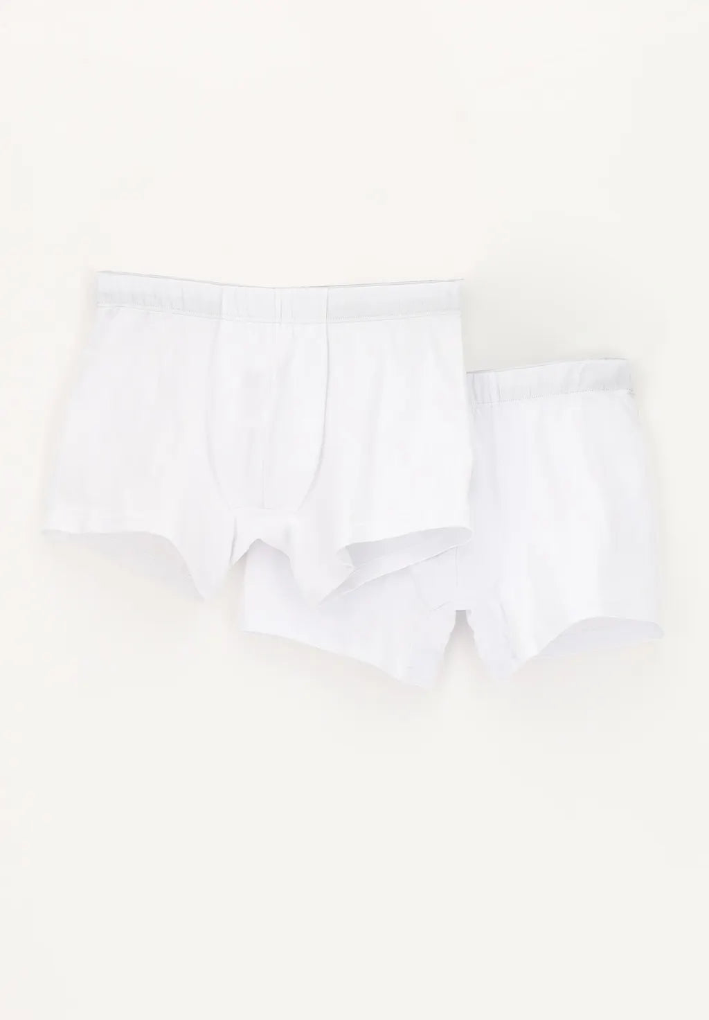Boxer Parigamba in Cotone Elasticizzato Match Bipack - Bianco - Perofil