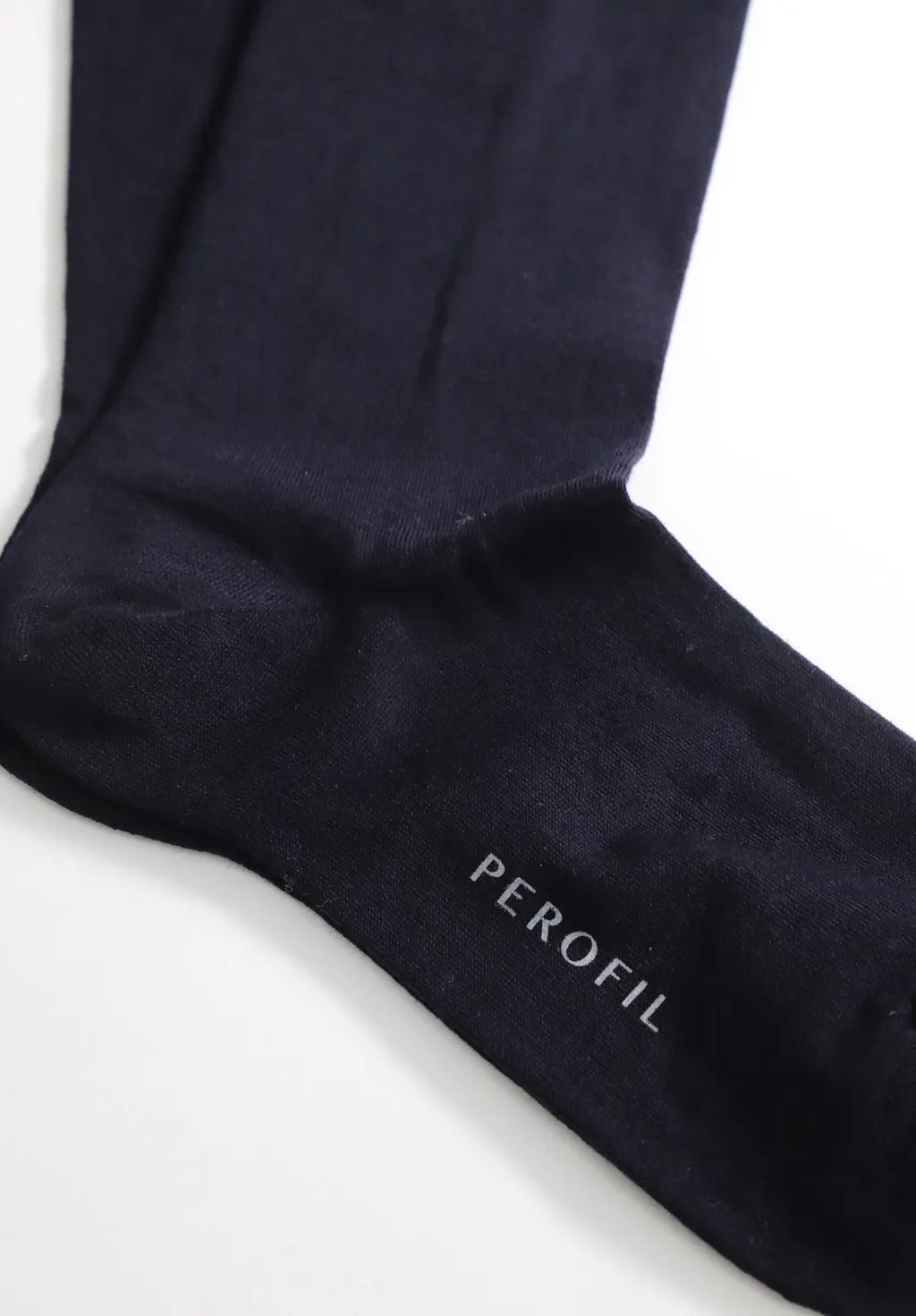 Calza Lunga in Lana Merinos Prince Plus - Blu - Perofil