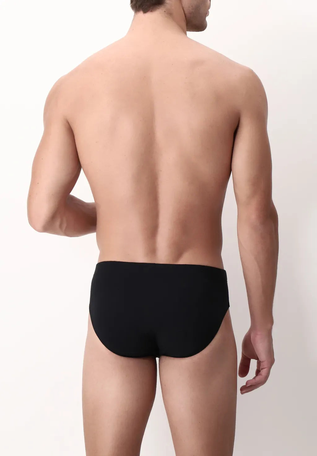 Slip Mini in Cotone elasticizzato Match Bipack - Nero - Perofil