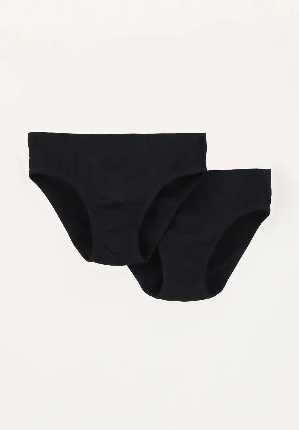 Slip Medio in Cotone Elasticizzato Match Bipack - Nero - Perofil