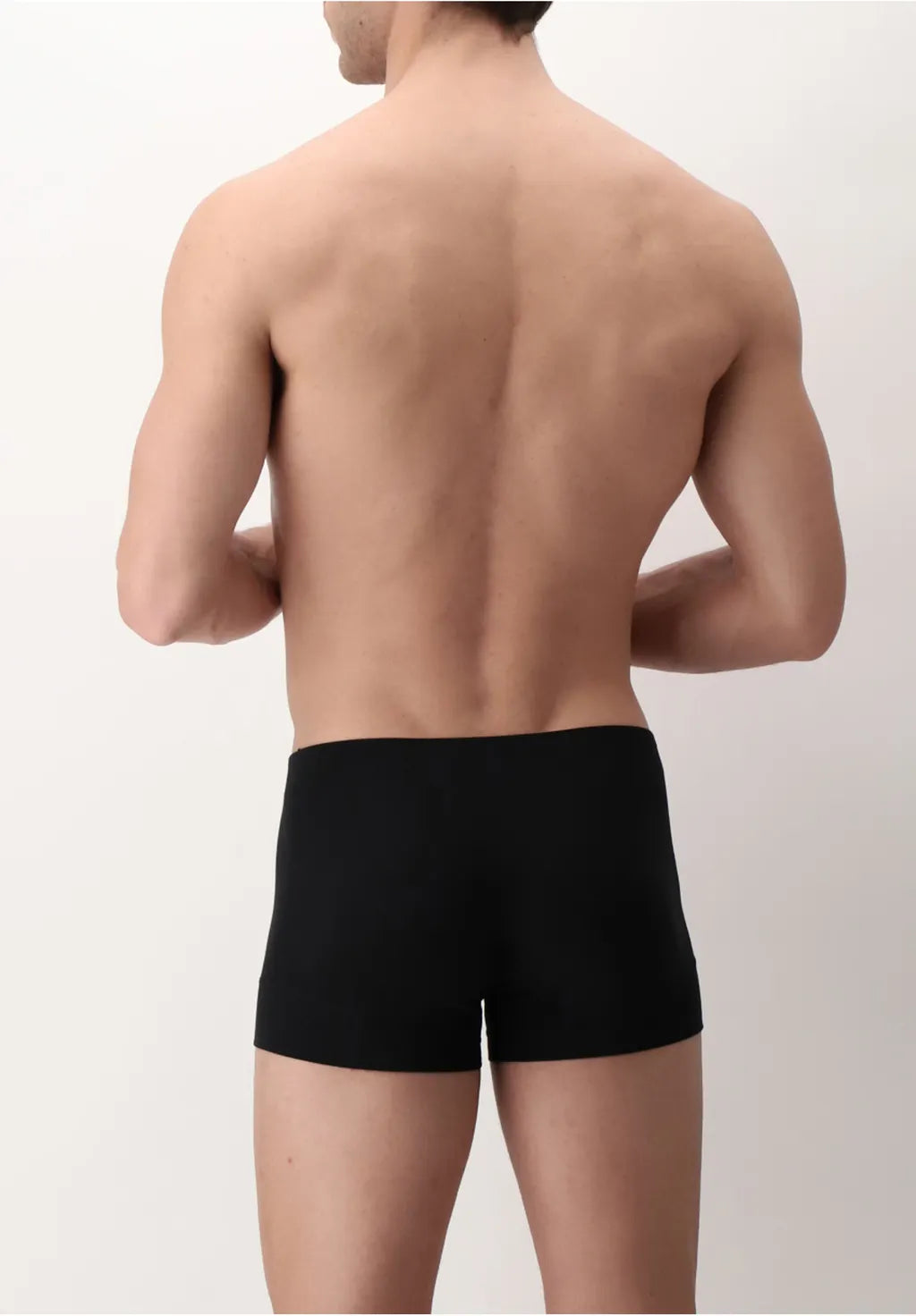 4Sport Push Up Boxer in Recycled Technical Stretch Fabric Outdoor - Nero - Perofil