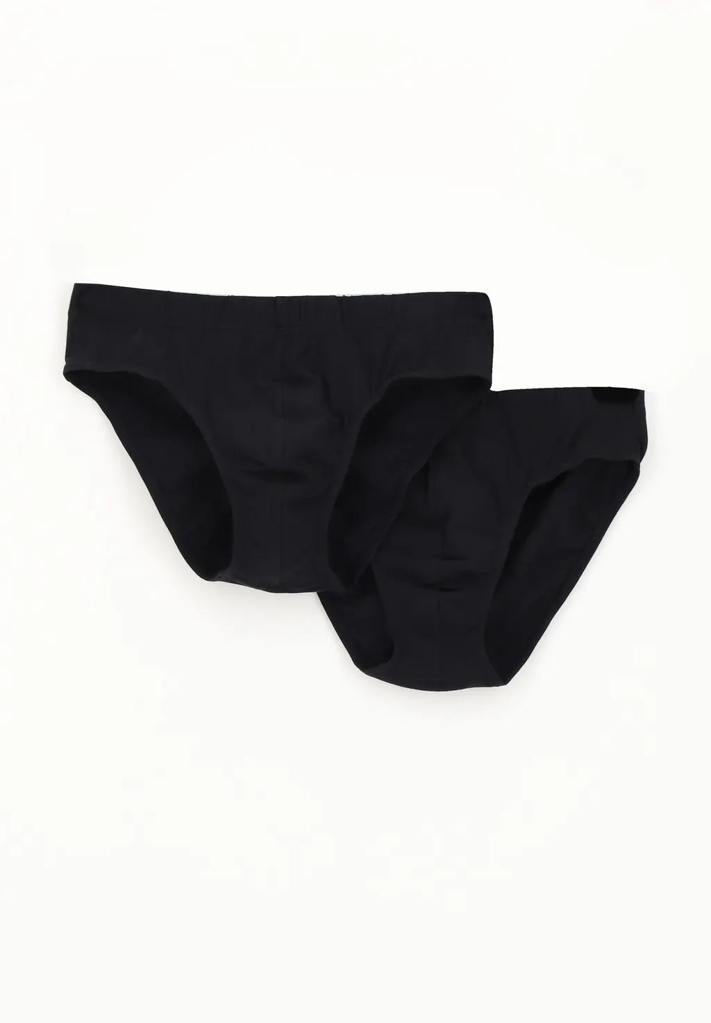 Slip Mini in Cotone elasticizzato Match Bipack - Nero - Perofil