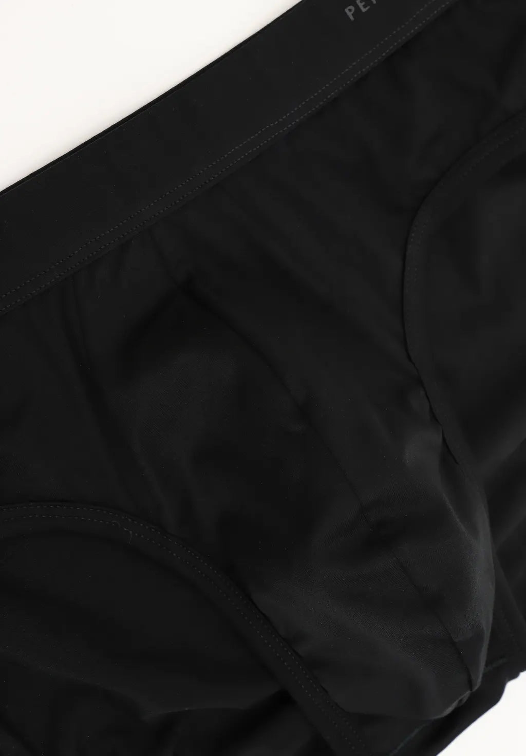 Slip Medio in Filo di Scozia elasticizzato Active - Nero - Perofil