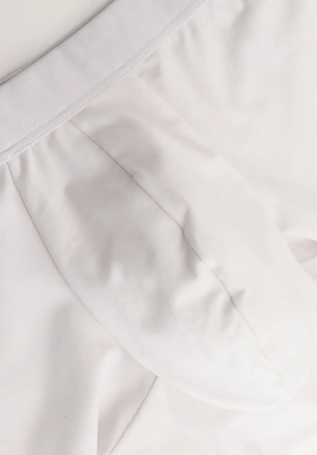 Boxer Push up in Filo di Scozia Elasticizzato Active Perla - Bianco - Perofil