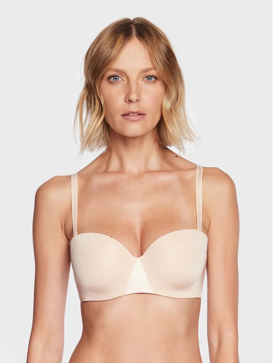 Essentiall - reggiseno no spalline - Beige Dorato - Chantelle