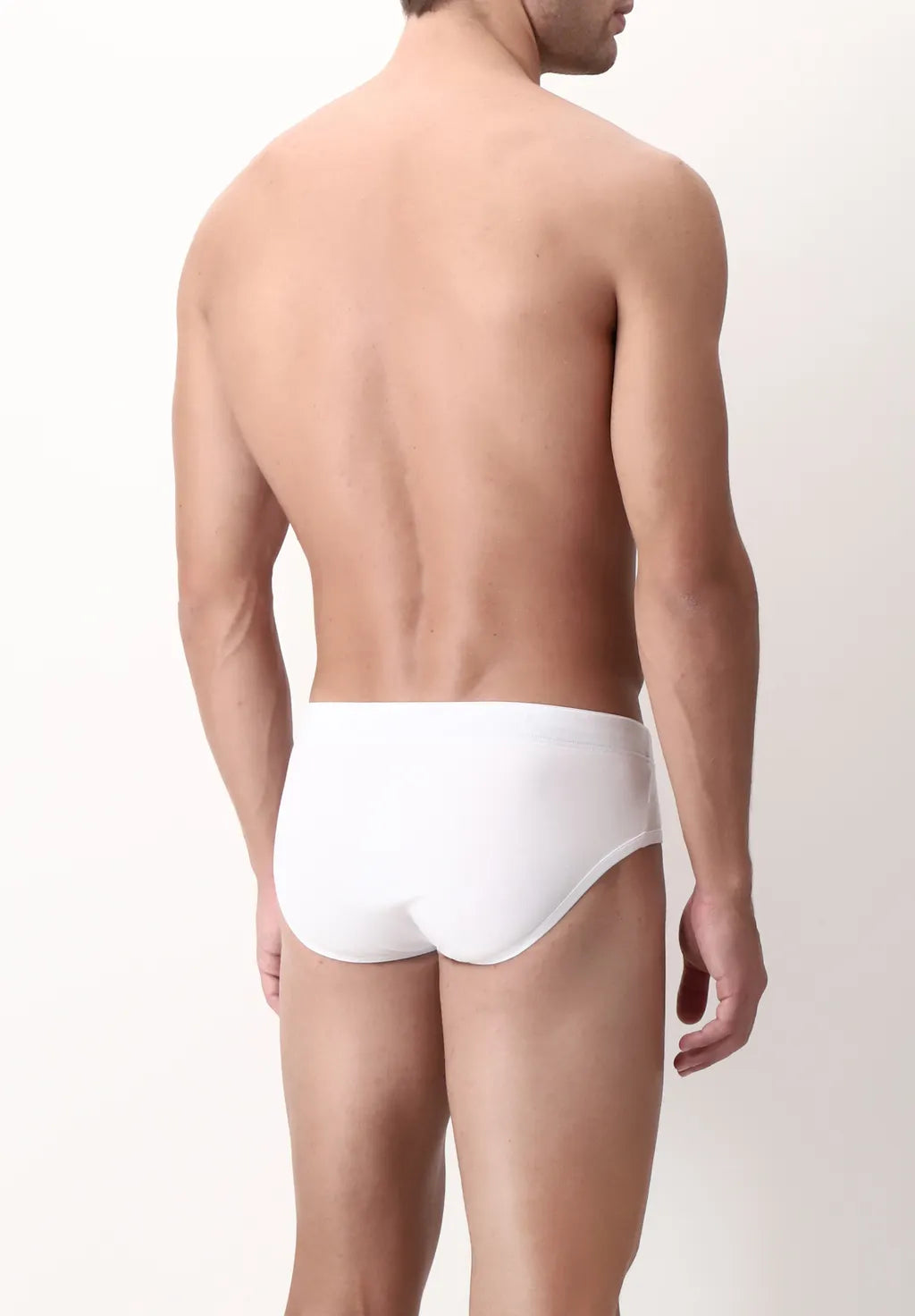 Slip Medio in Cotone Elasticizzato Match Bipack - Bianco - Perofil