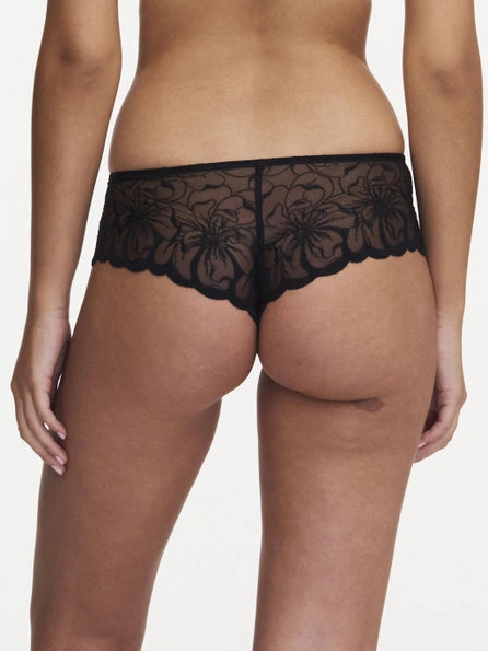 FLEURS - Shorty sgambato - Nero - Chantelle