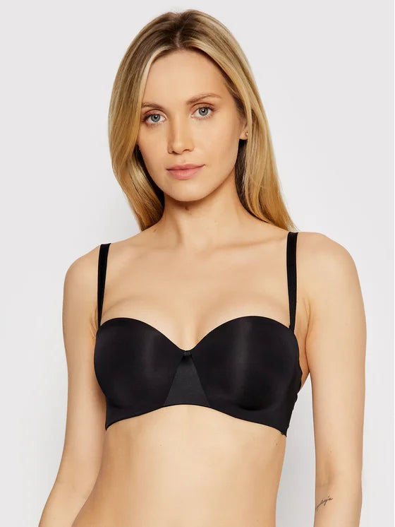 Essentiall - reggiseno no spalline - Nero - Chantelle