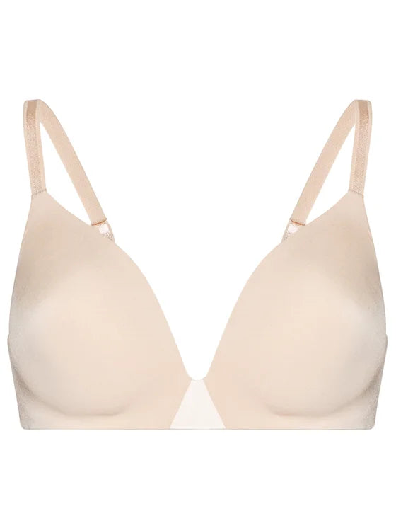 Reggiseno senza cuciture Absolute Invisible Ohne Bugel - Beige Dorato - Chantelle