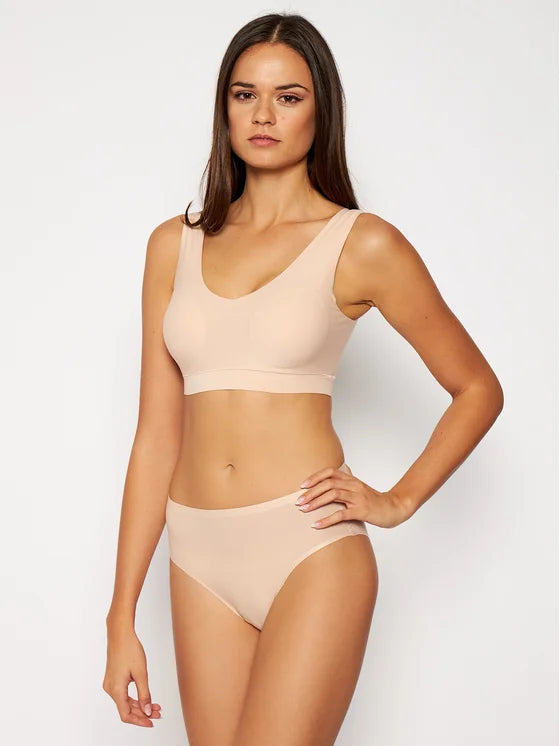 Softstrech padded bra - Beige Dorè - Chantelle