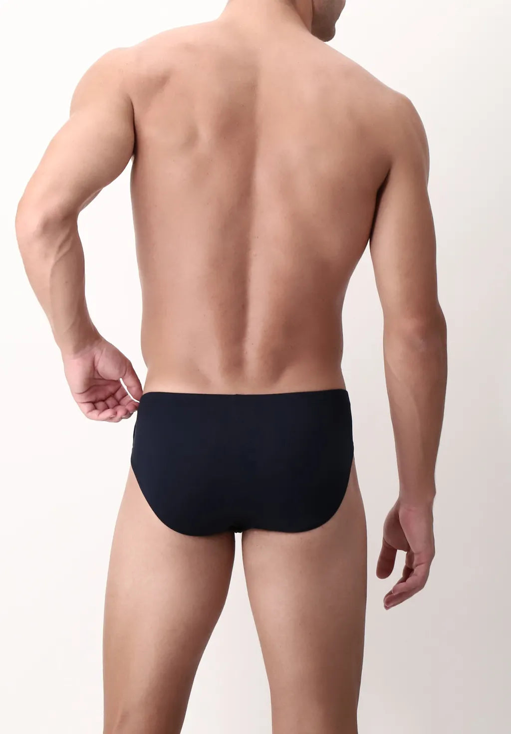 Slip Vita Bassa in Filo di Scozia elasticizzato Active - Blu - Perofil