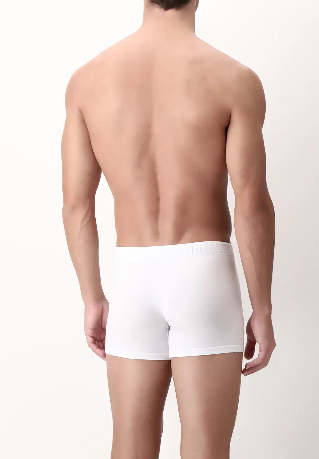 Boxer Parigamba in Cotone Elasticizzato Match Bipack - Bianco - Perofil
