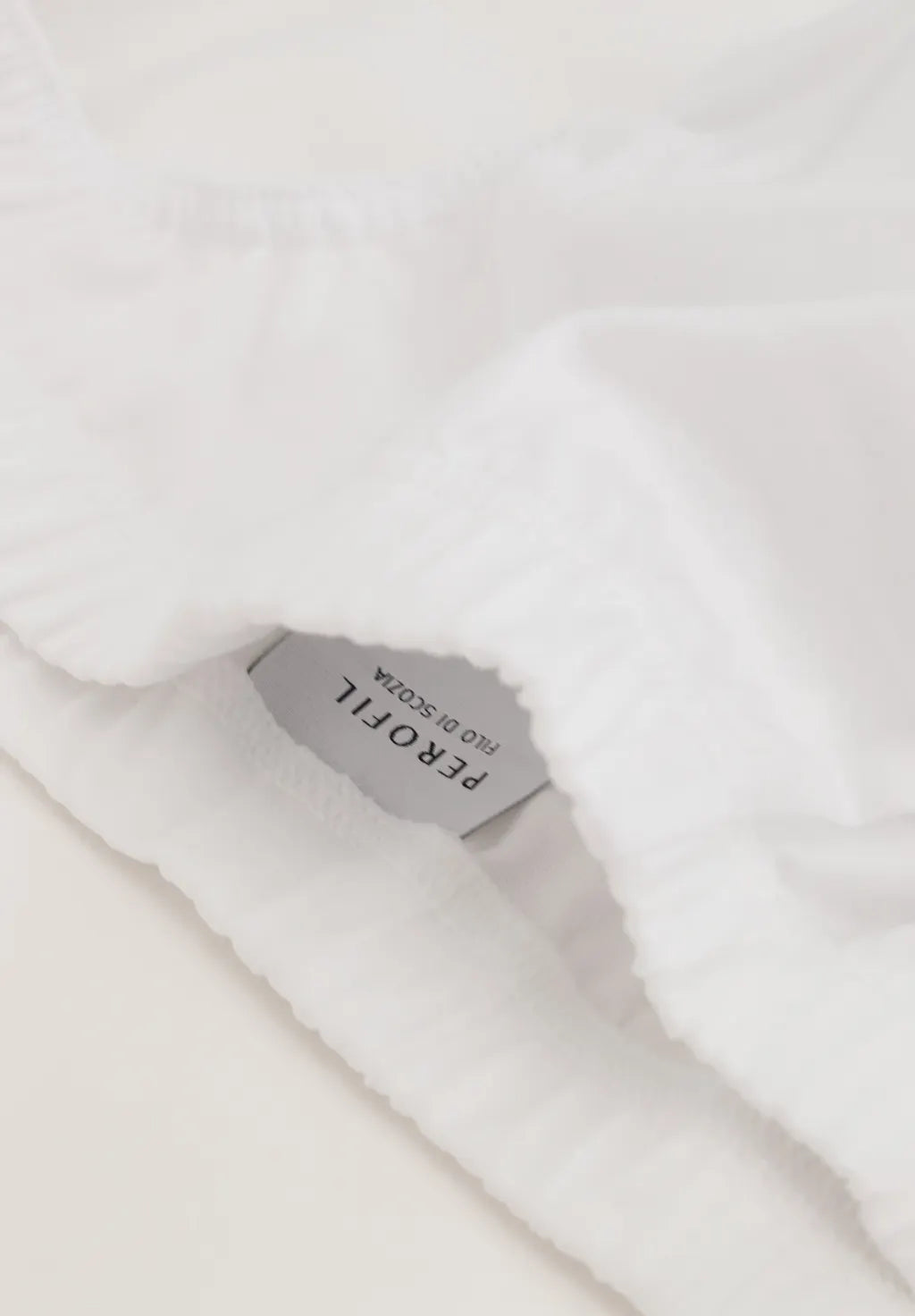 Slip Basso in Filo di Scozia Ghibli - Bianco - Perofil