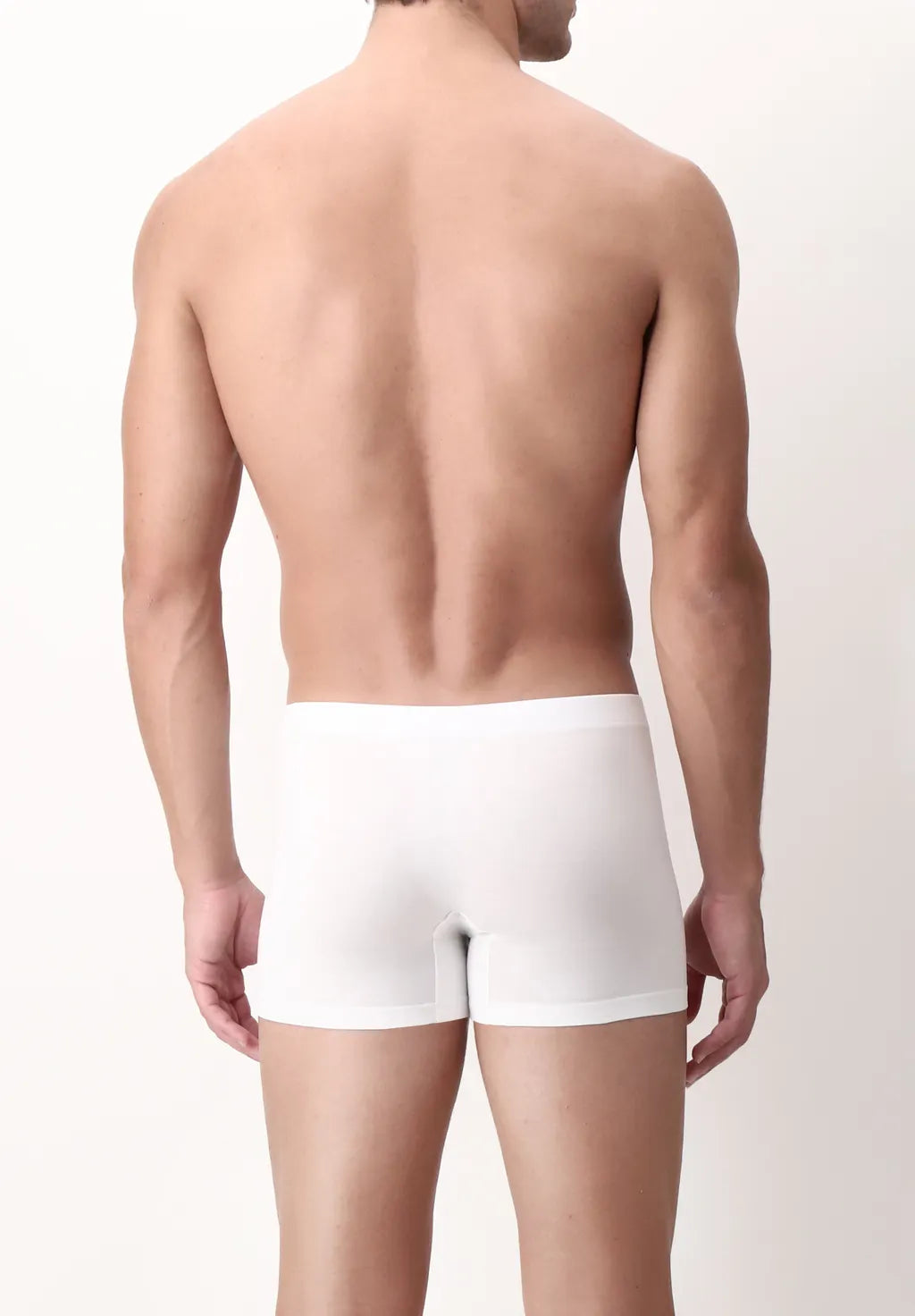 Boxer Parigamba in Filo di Scozia elasticizzato Active - Bianco - Perofil