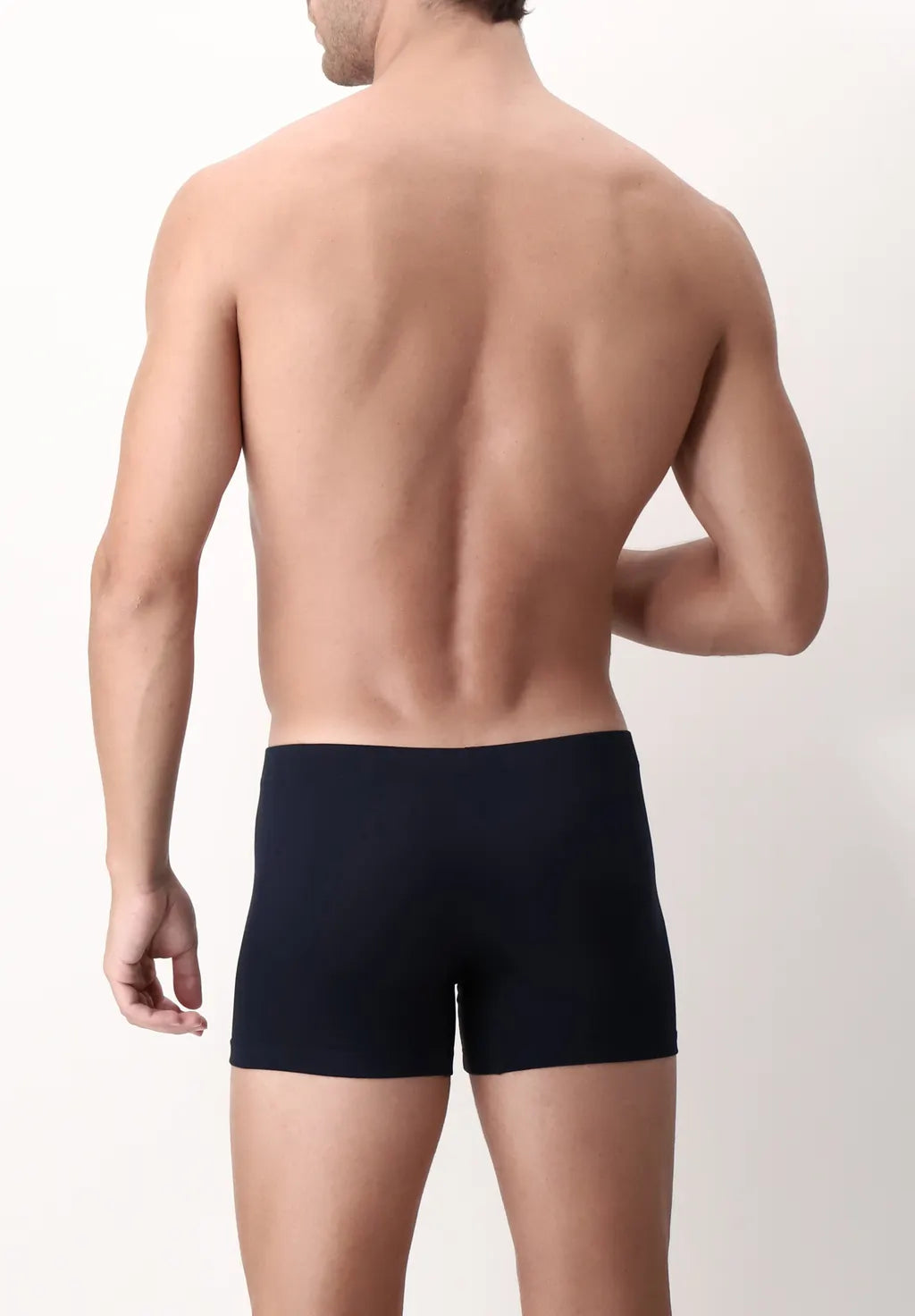 Boxer Parigamba in Filo di Scozia elasticizzato Active - Blu - Perofil