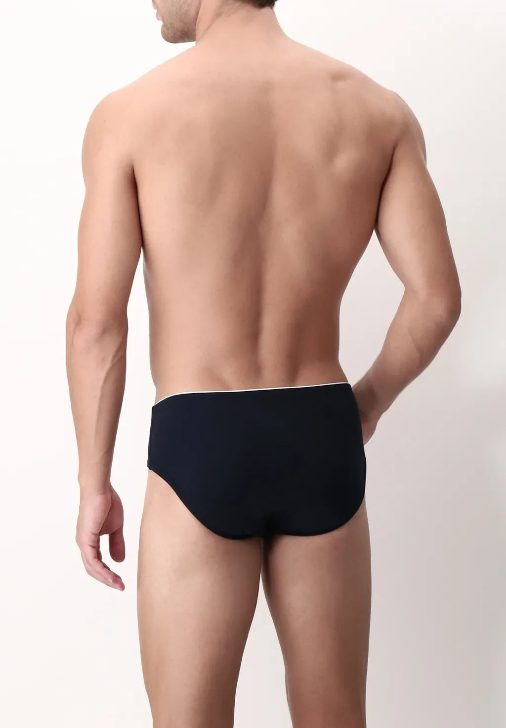 Slip Medio in Cotone Elasticizzato Match Bipack - Blu - Perofil