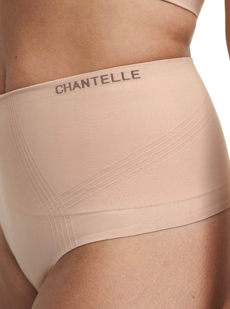 Chantelle Culotte modellante perizoma a vita alta - Nude