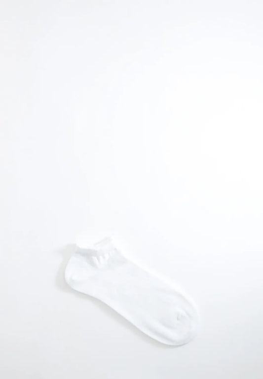 Sneakers in Cotone Elasticizzato - Bianco - Perofil