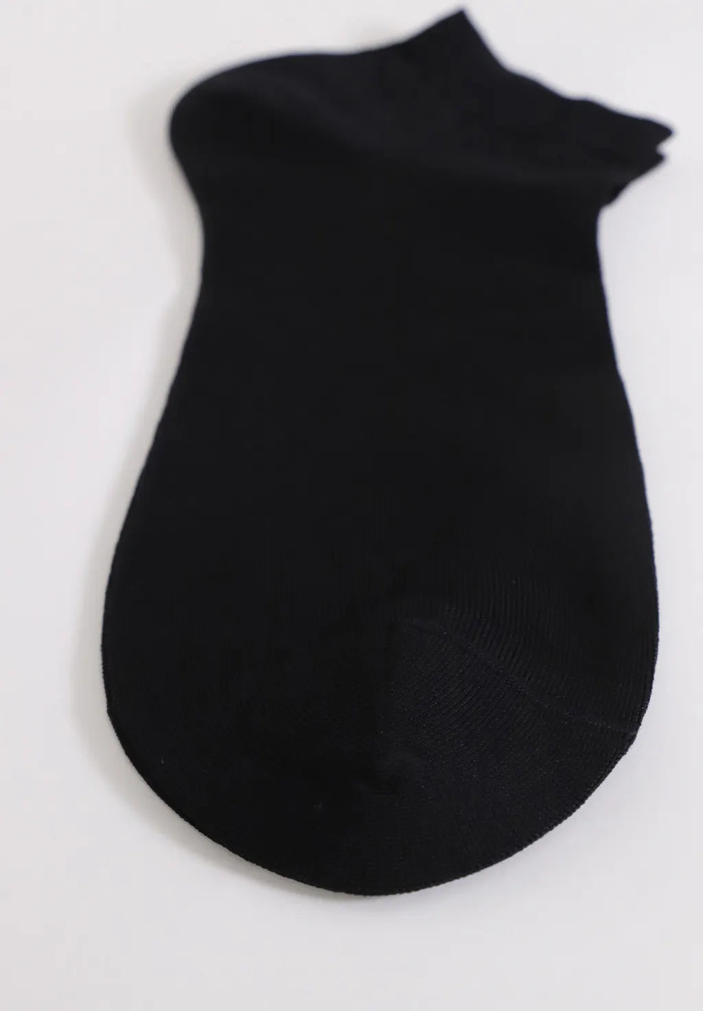 Perofil Calzini per Sneakers in Filo di Scozia Elasticizzato 6 paia - Nero