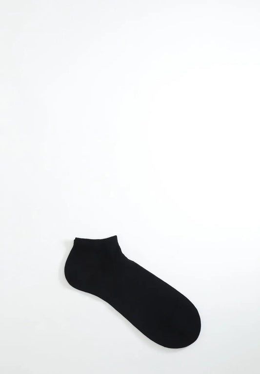Sneakers in Filo di Scozia Elasticizzato - Nero - Perofil