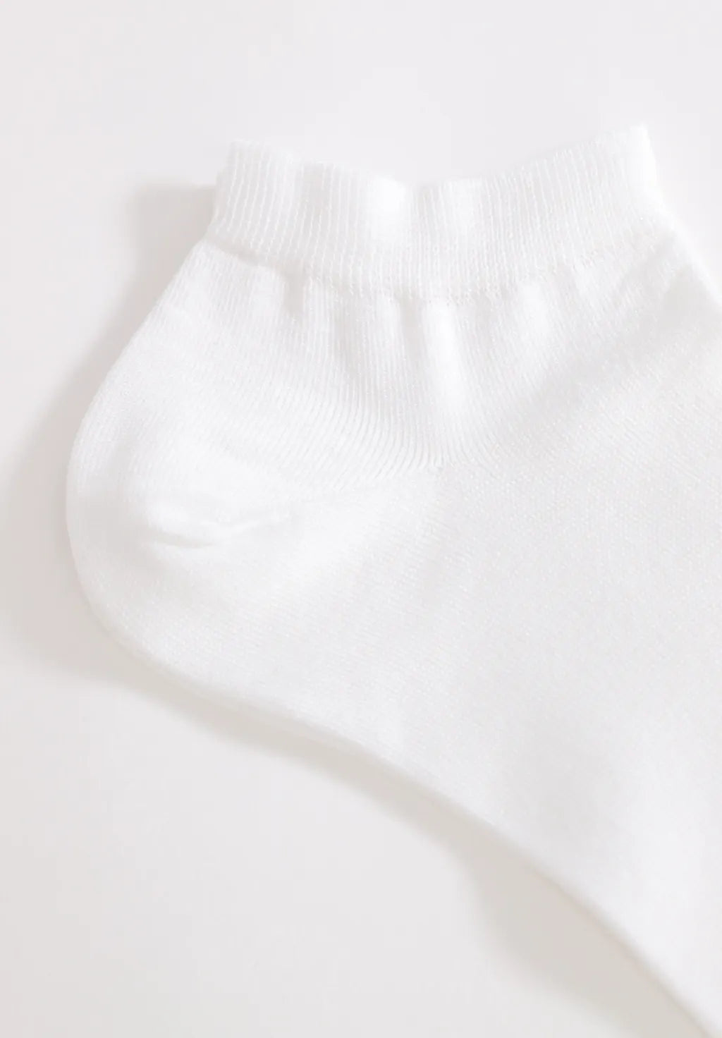 Perofil Calzini per Sneakers in Filo di Scozia Elasticizzato 6 paia - Bianco