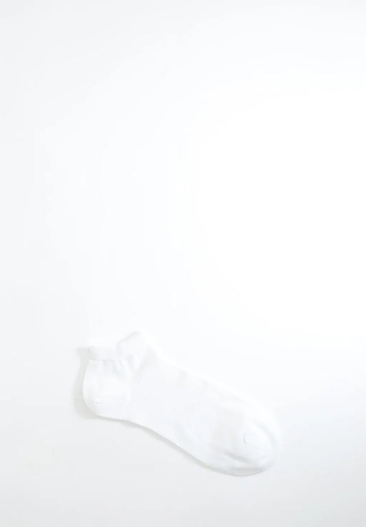 Sneakers in Filo di Scozia Elasticizzato - Bianco - Perofil