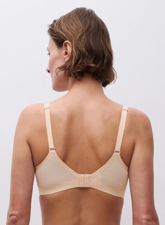 Chantelle Essentiall Reggiseno Push-up con ferretto - Beige dorato