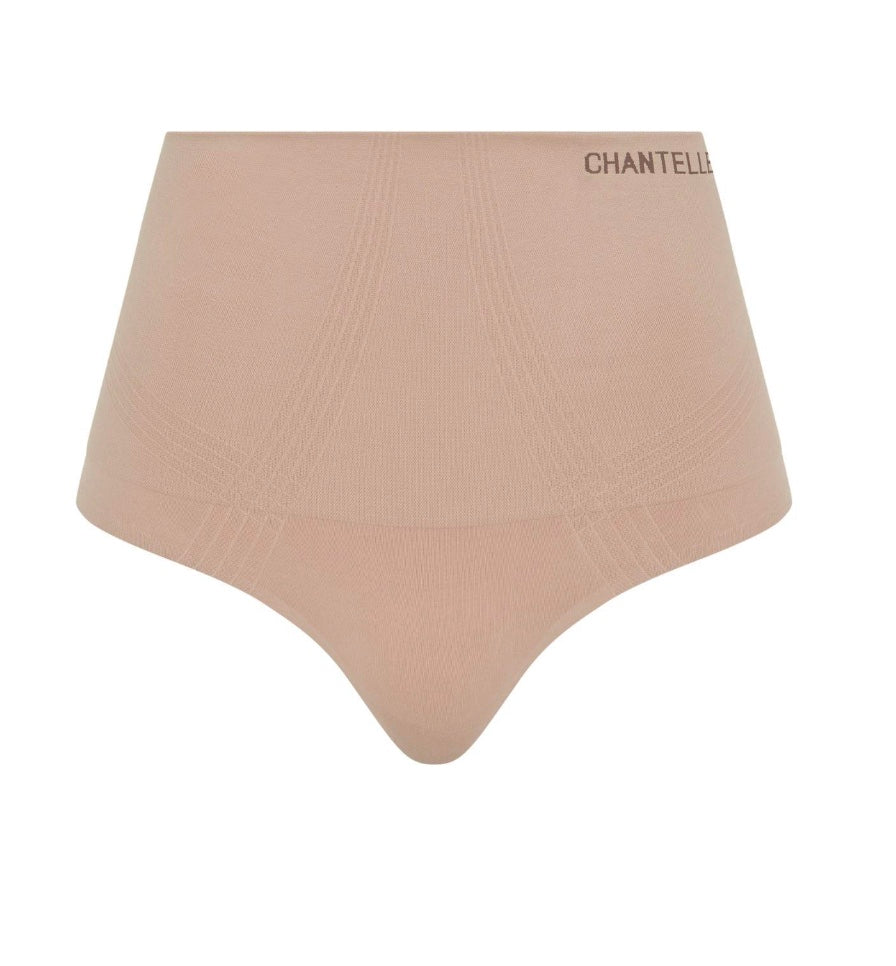 Chantelle Culotte modellante perizoma a vita alta - Nude