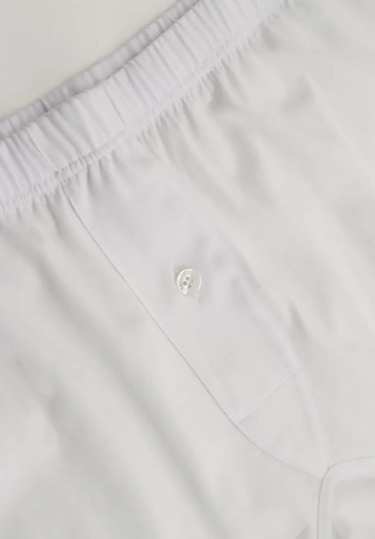 Calzoncino Boxer in Filo di Scozia - Bianco - Perofil