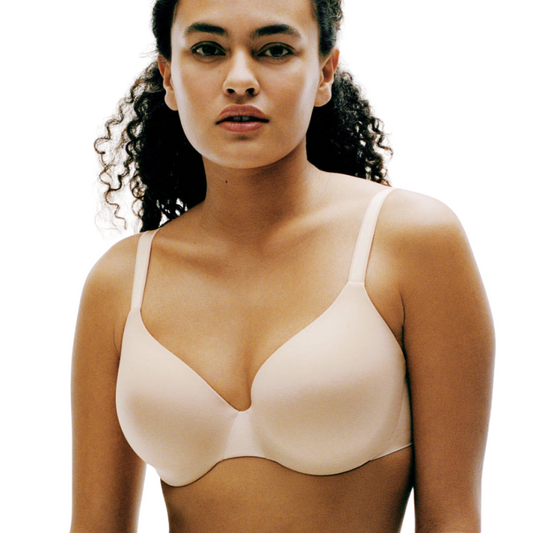 Essentiall - Reggiseno coque con ferretto - Beige Dorato - Chantelle