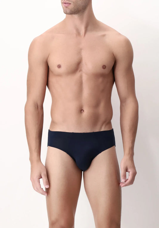 Slip Mini in Modal elasticizzato X-Touch - Blu - Perofil