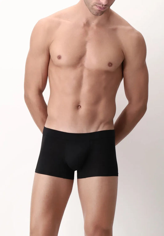 Boxer Push Up in Modal elasticizzato X-Touch - Nero - Perofil